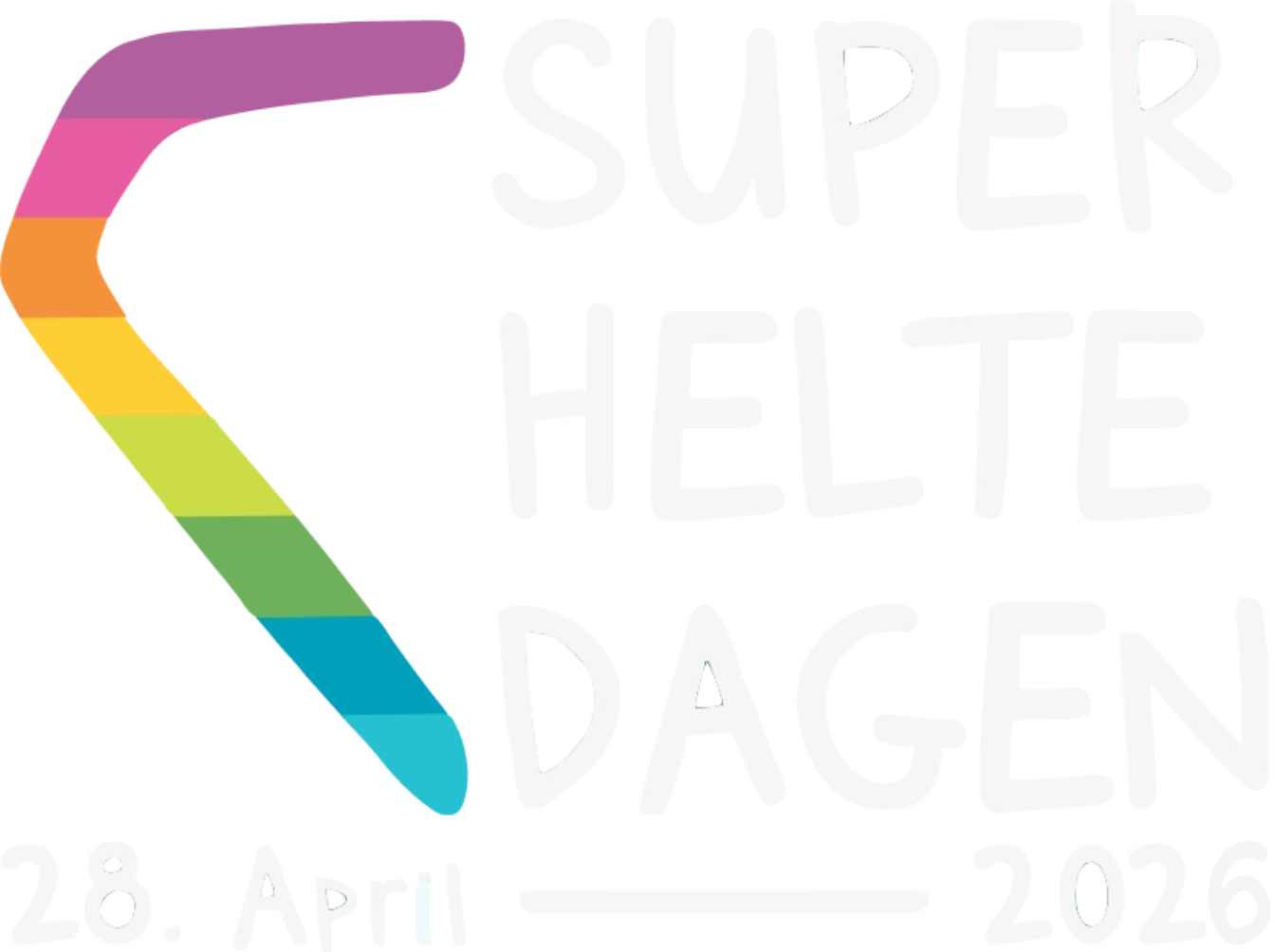 Tegnet hero-element for Superheltedagen